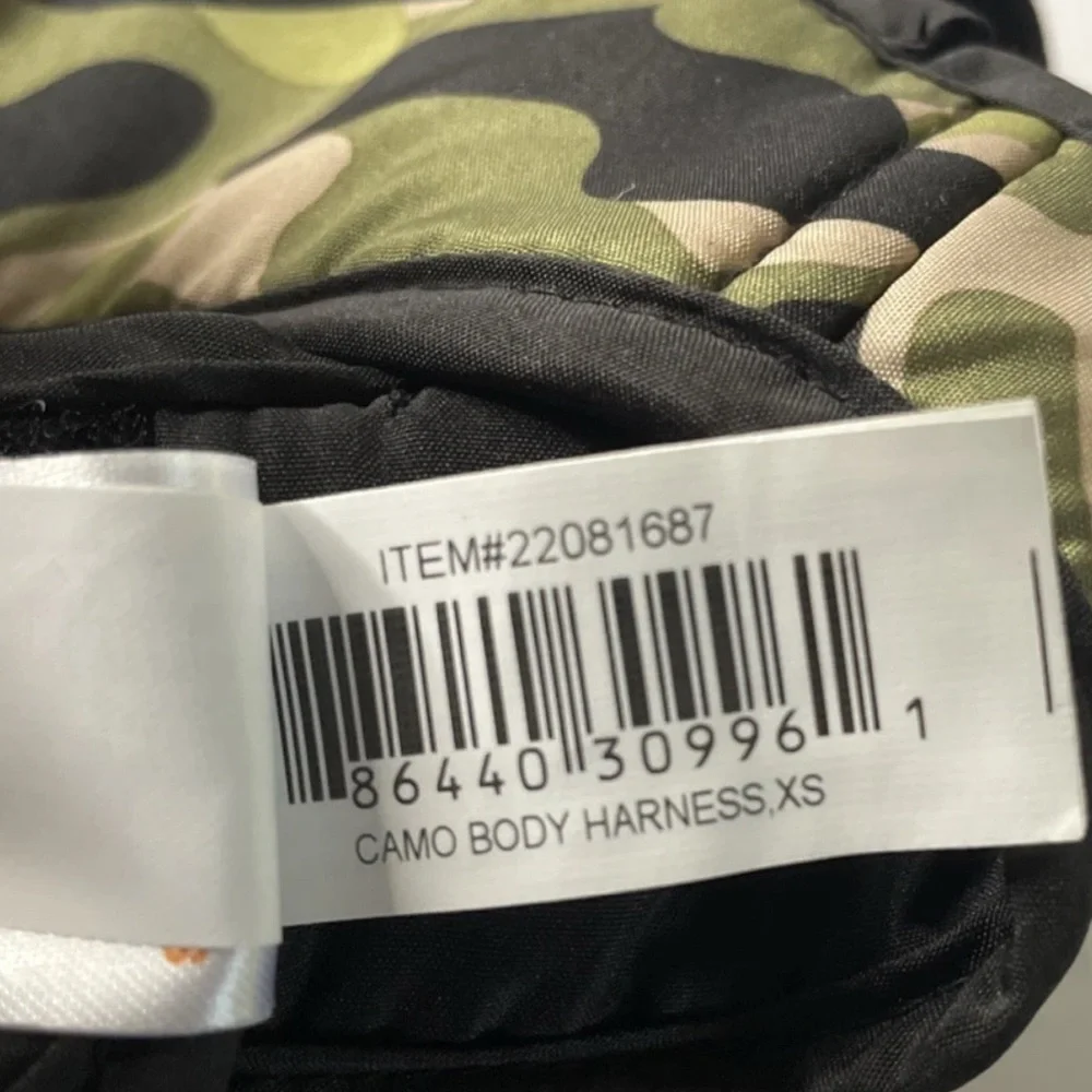 Simply Dog - Camo Body Harness XS Dog Pet Lined- includes 62